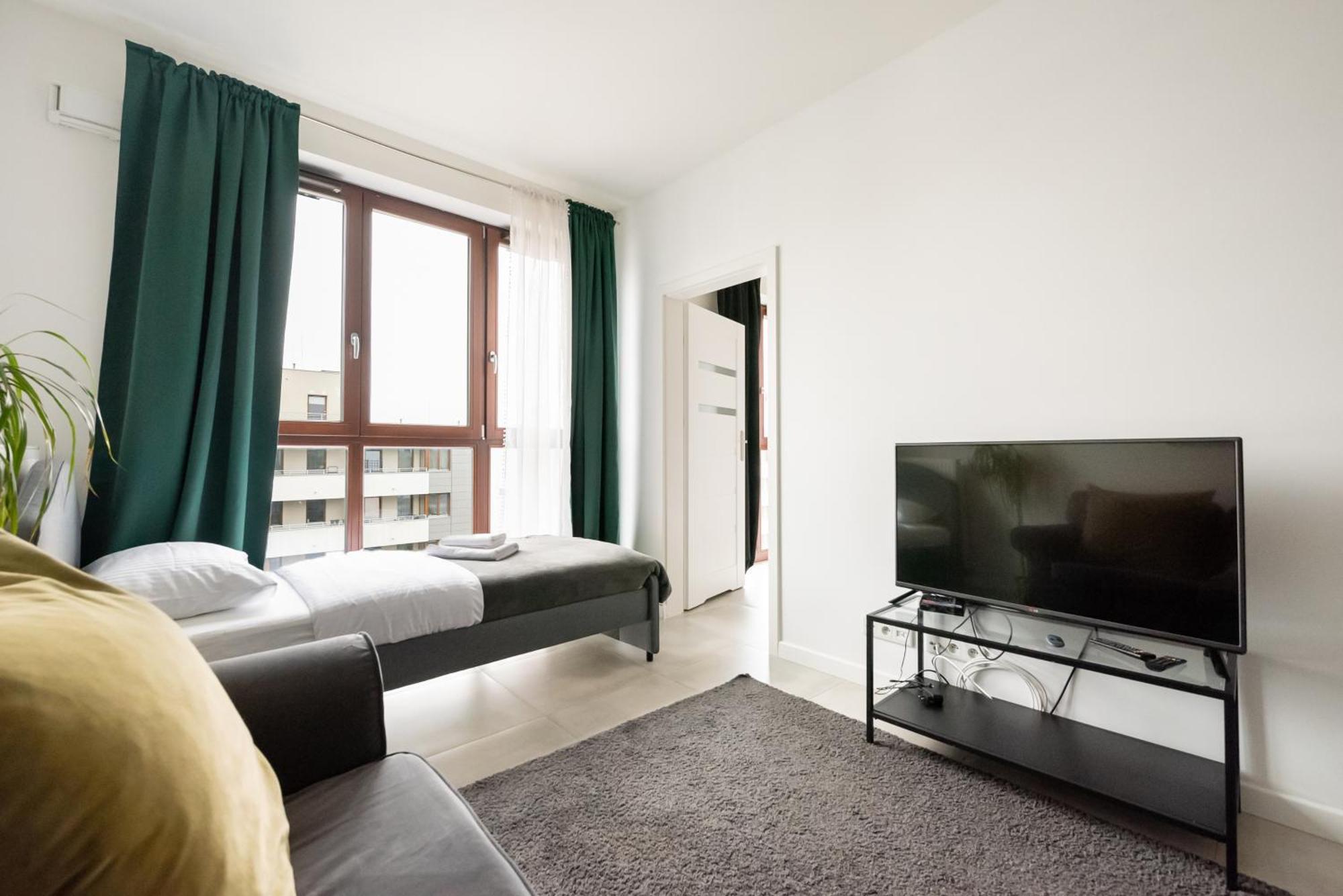 Business Mokotow Park 111 Apartment Varsó Kültér fotó